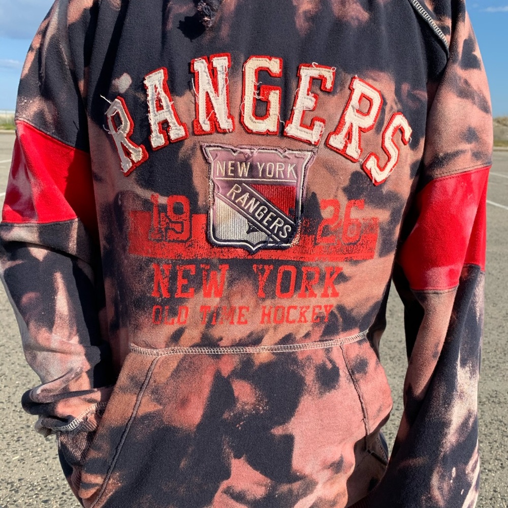 custom RANGERS HOCKEY sweat shirts